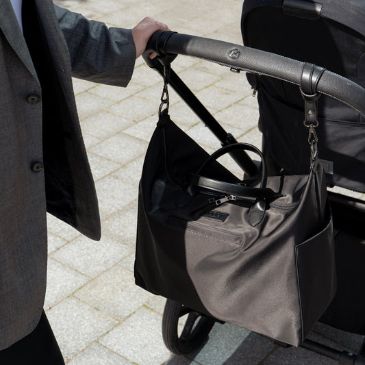 Diaper Bag - Nylon Black